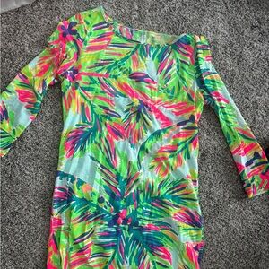 Lilly Pulitzer long sleeve tshirtrt dress size smalll